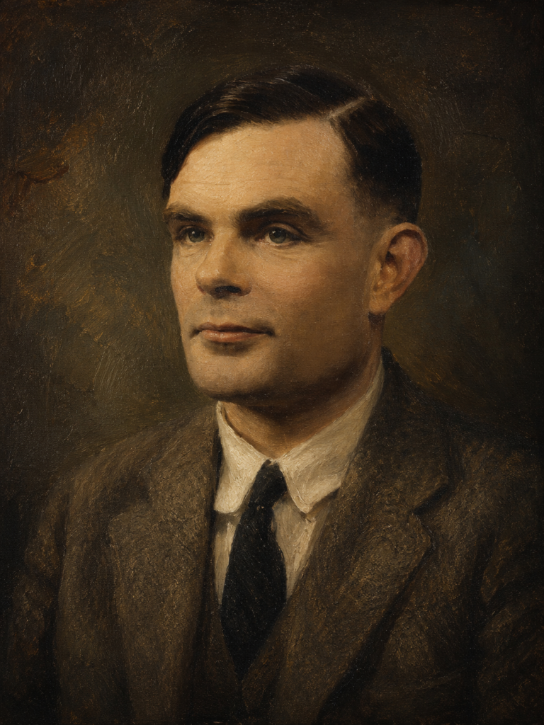 Portrait of Alan Turing