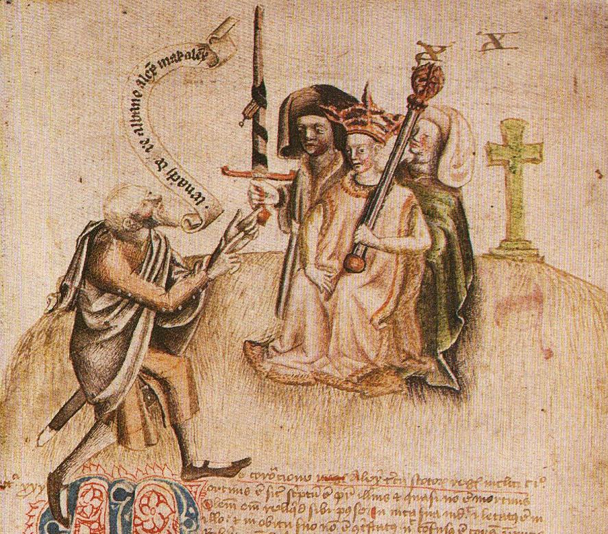 Portrait of Alexander III of Scotland