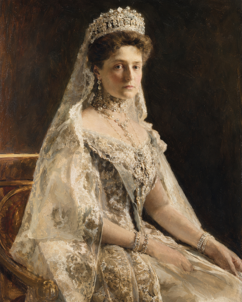 Portrait of Alexandra Feodorovna (Alix of Hesse)