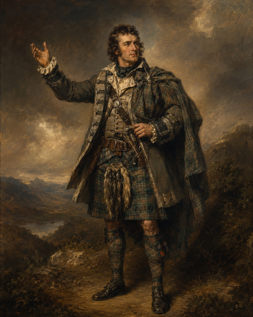 Portrait of Allan Breck Stewart