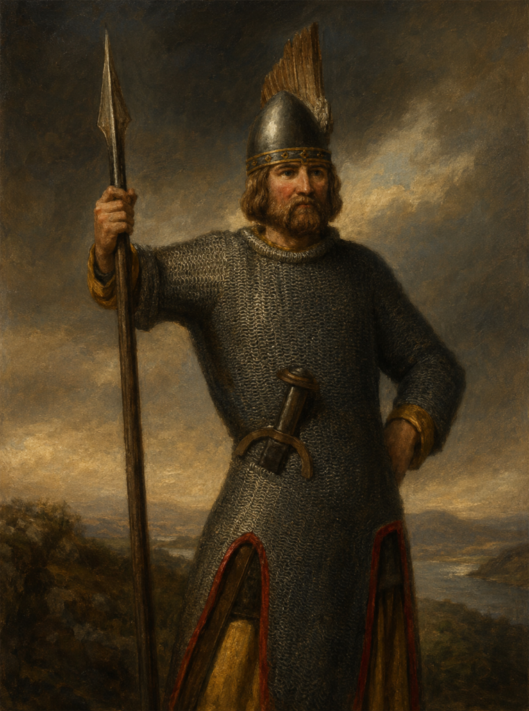 Portrait of Alpín mac Echdach
