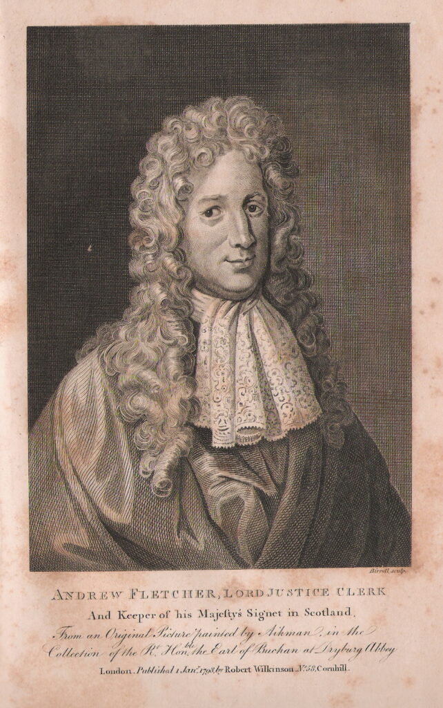 Portrait of Andrew Fletcher of Saltoun