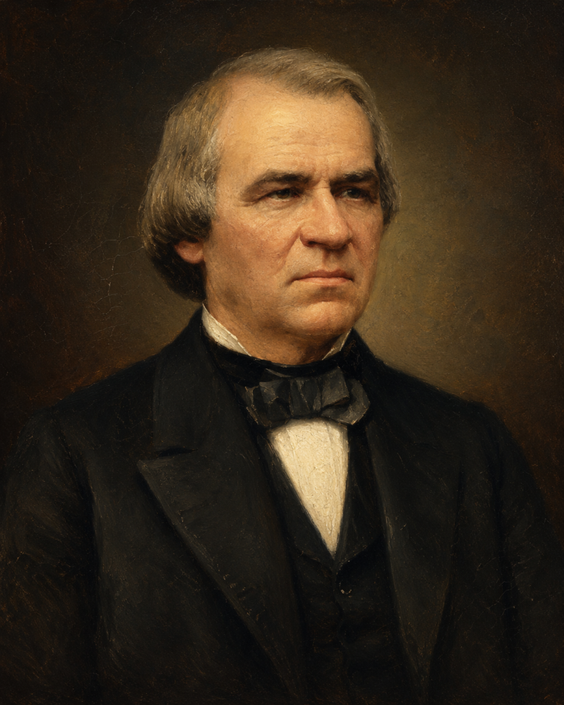 Portrait of Andrew Johnson