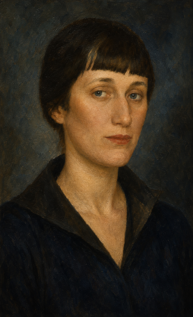 Portrait of Anna Akhmatova
