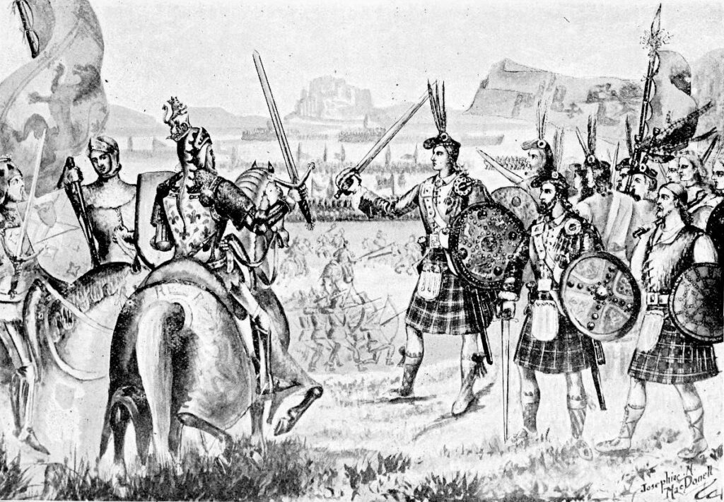 Portrait of Aonghus Óg of Islay