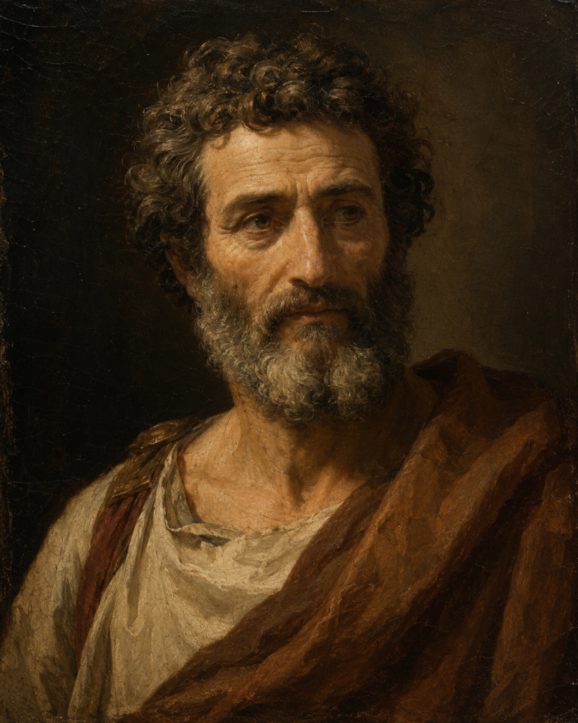 Portrait of Aristophanes