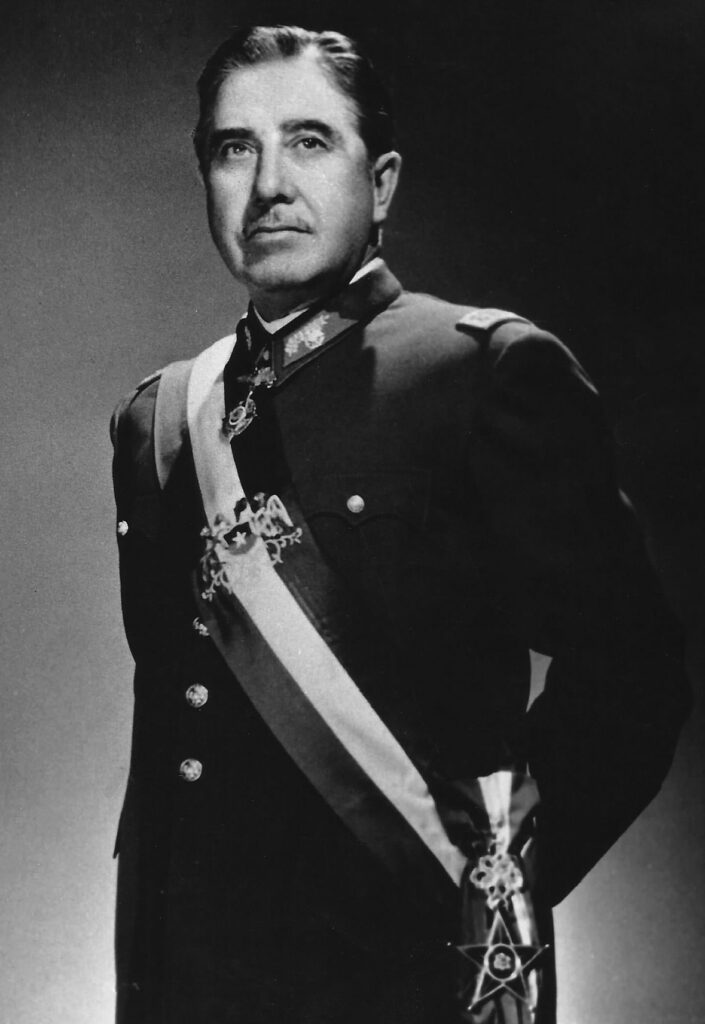 Portrait of Augusto Pinochet