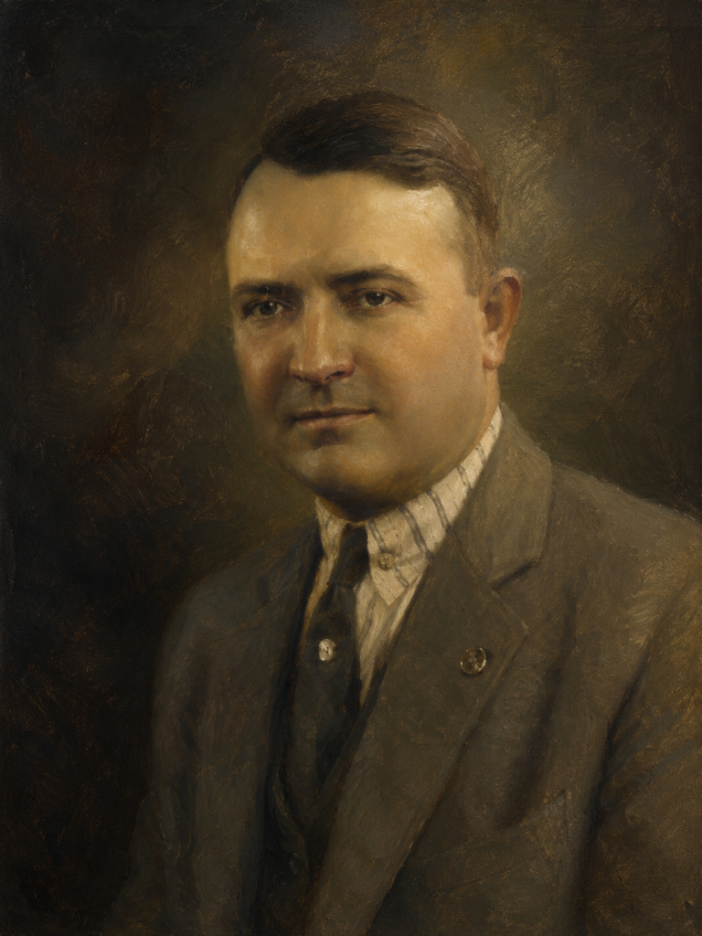 Portrait of Barney Oldfield