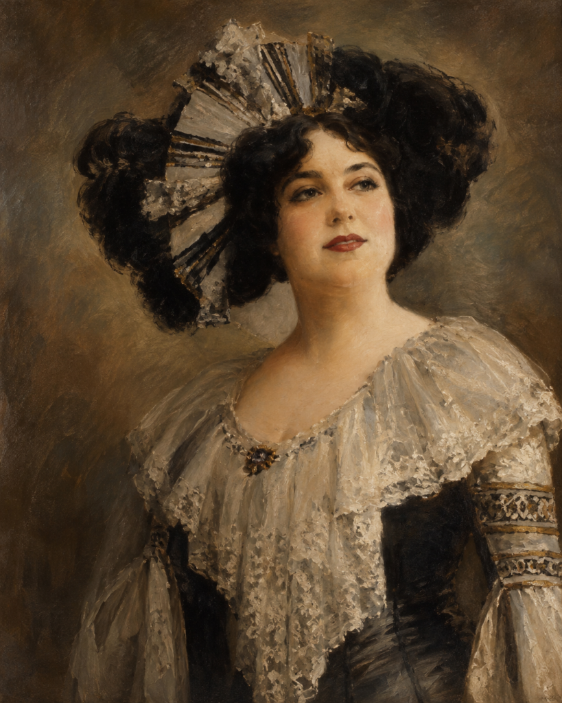 Portrait of Belle Elmore