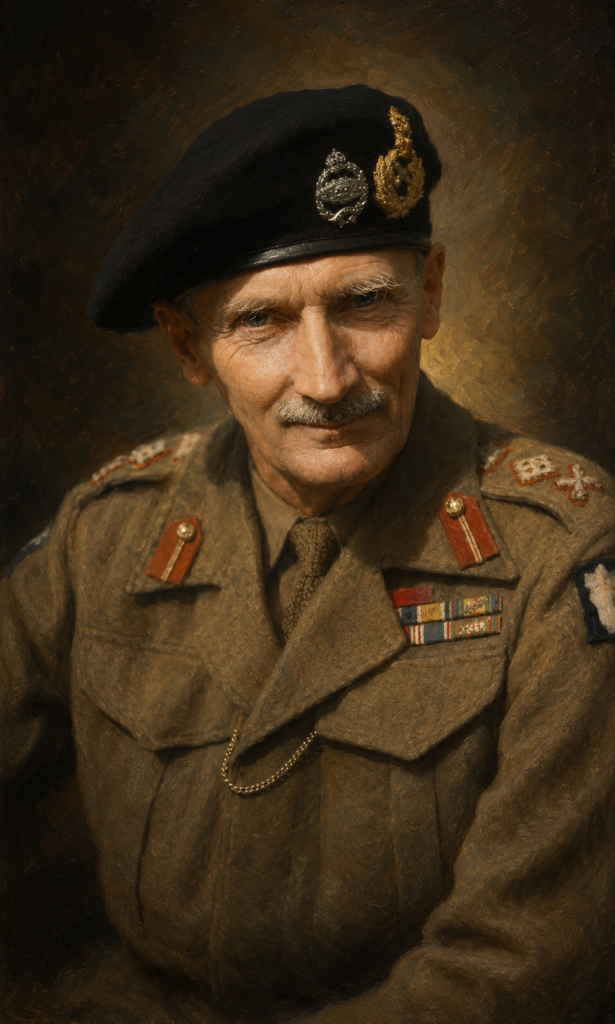 Portrait of Bernard Montgomery
