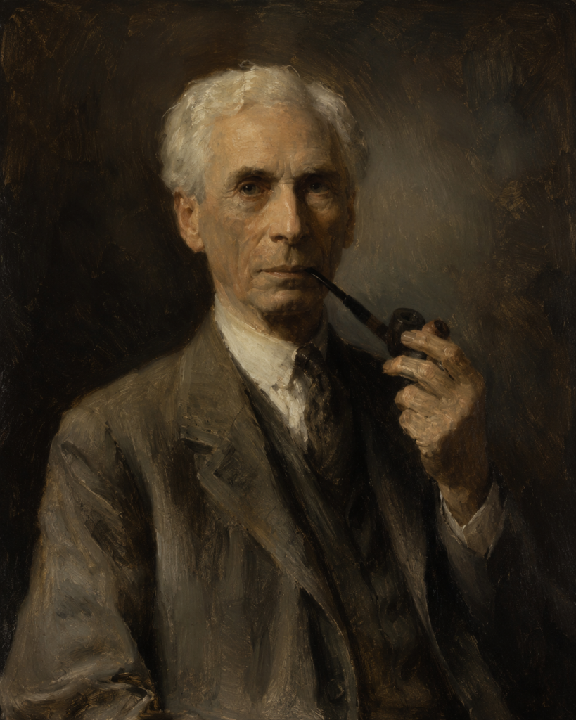 Portrait of Bertrand Russell