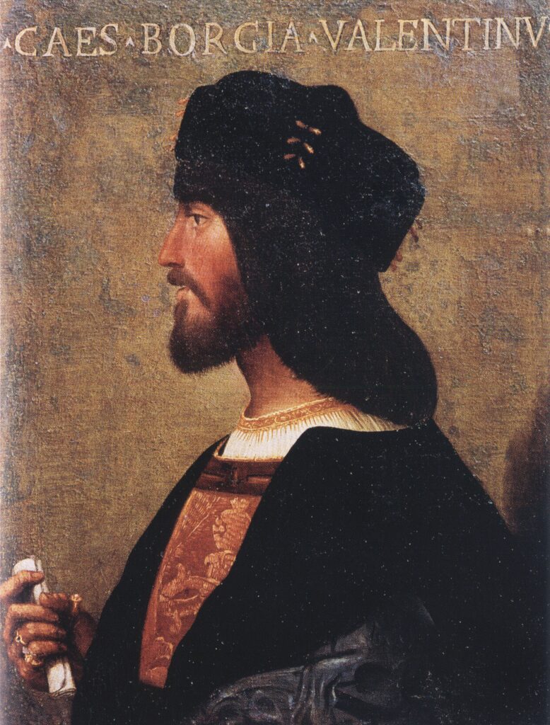 Portrait of Cesare Borgia