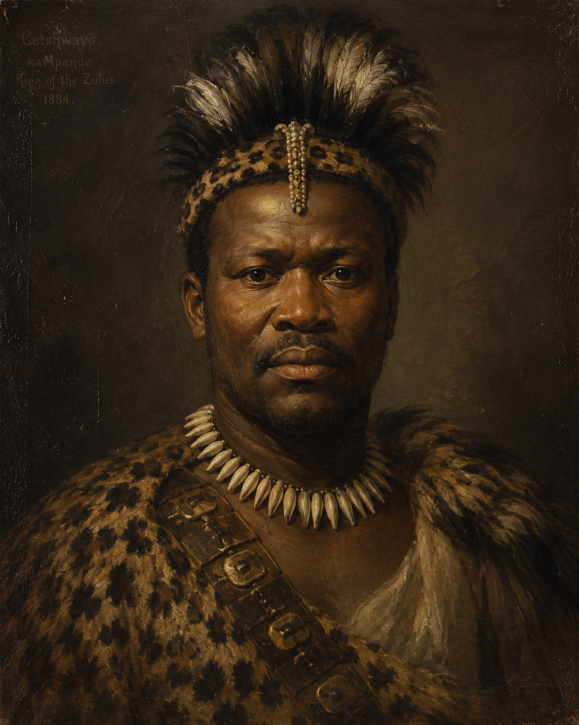 Portrait of Cetshwayo kaMpande
