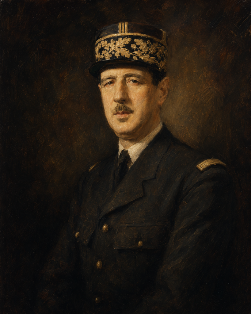 Portrait of Charles de Gaulle