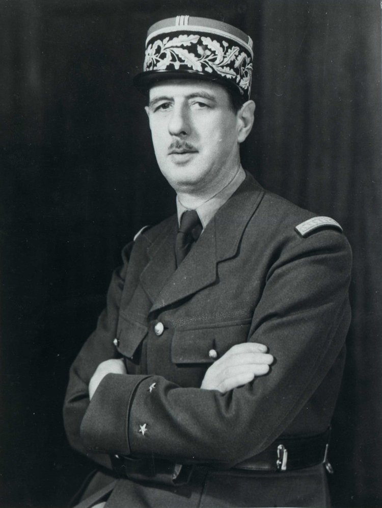 Portrait of Charles de Gaulle