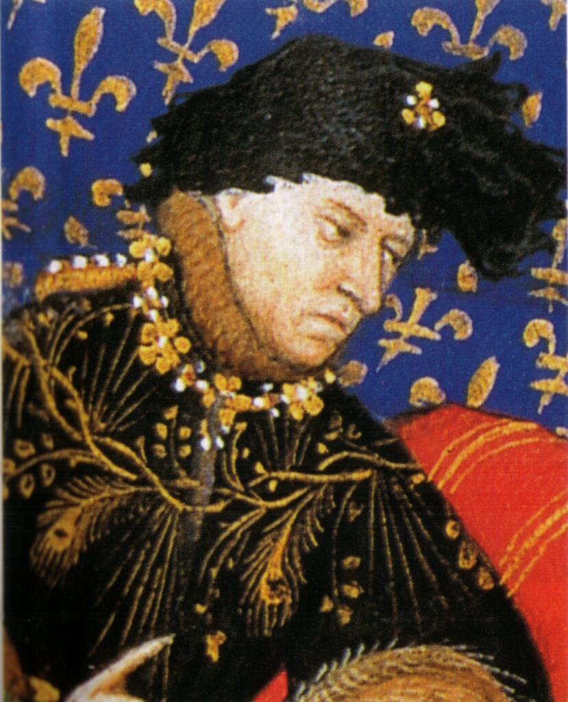 Portrait of Charles VI of France