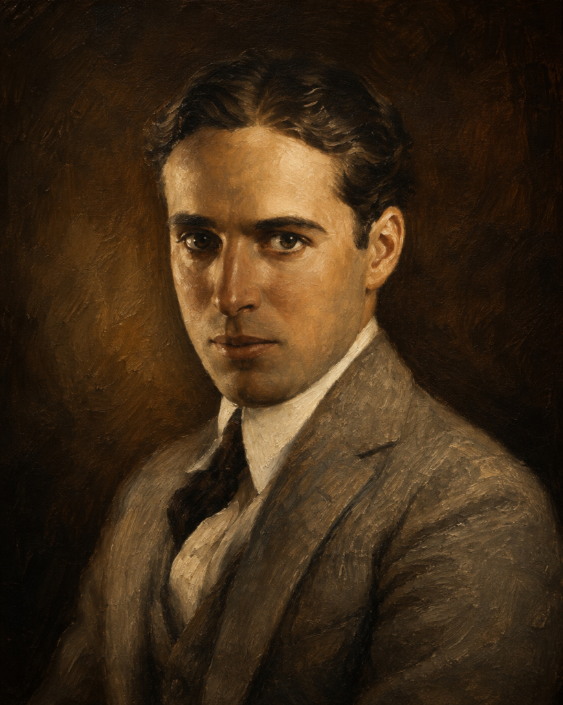 Portrait of Charlie Chaplin