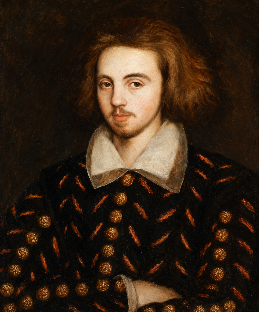 Portrait of Christopher Marlowe