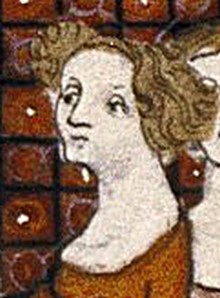 Portrait of Clementia of Hungary