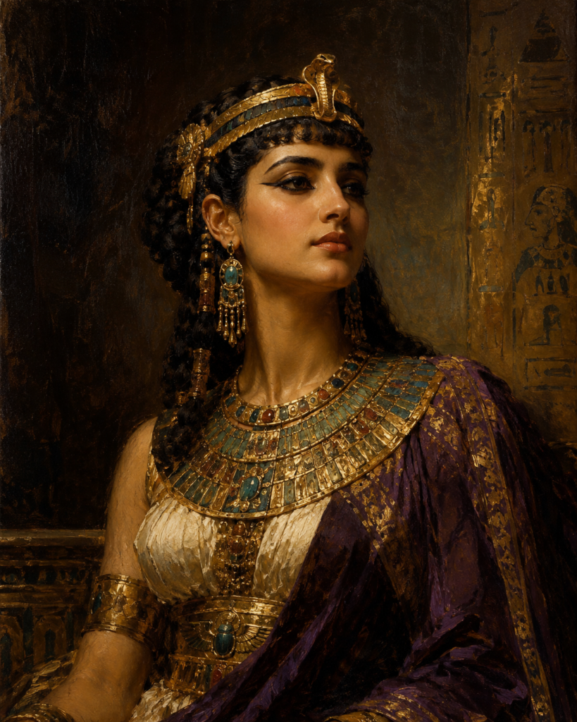 Portrait of Cleopatra