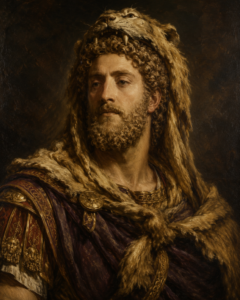 Portrait of Commodus