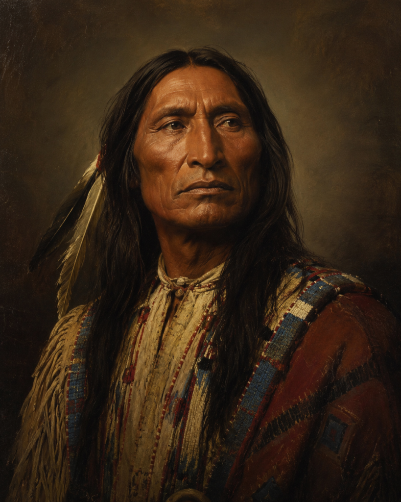 Portrait of Crazy Horse