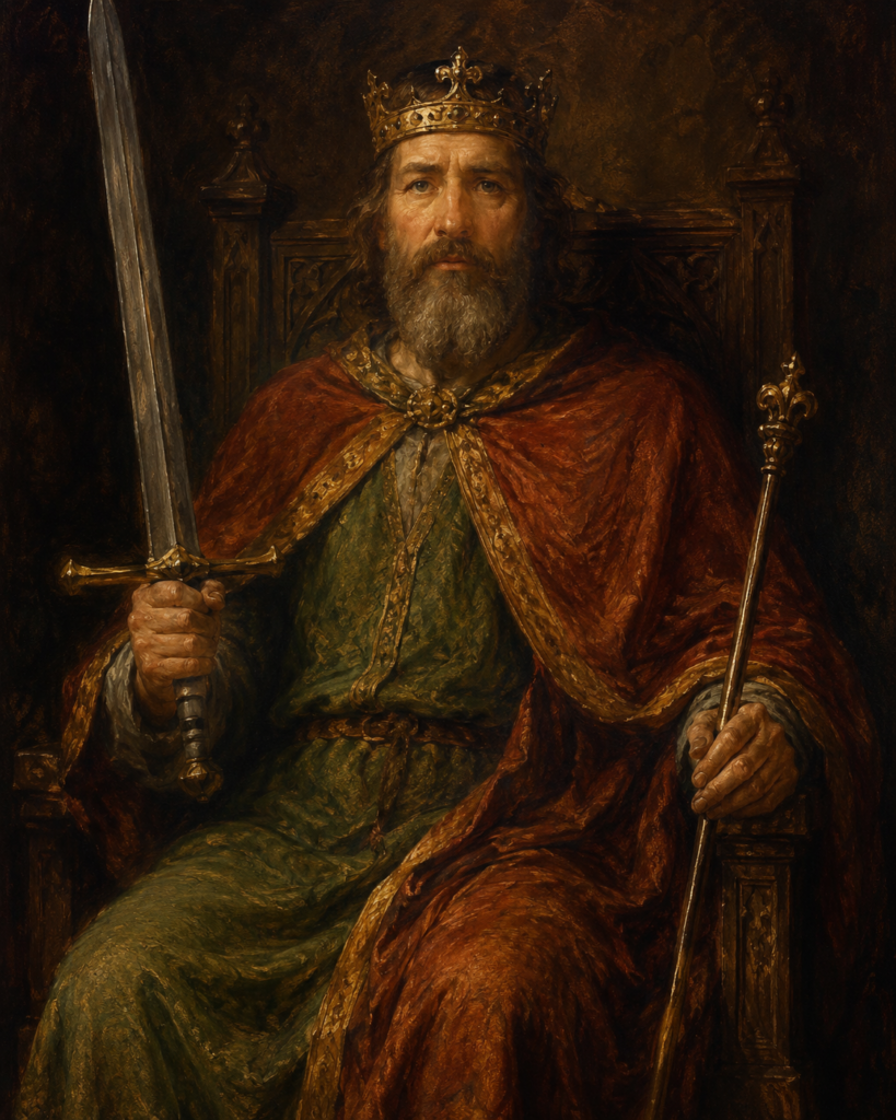 Portrait of David I of Scotland