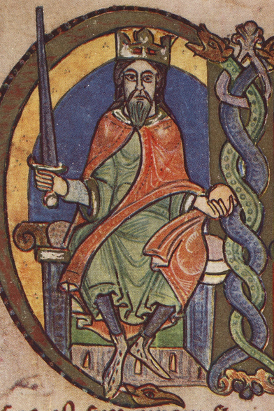 Portrait of David I of Scotland