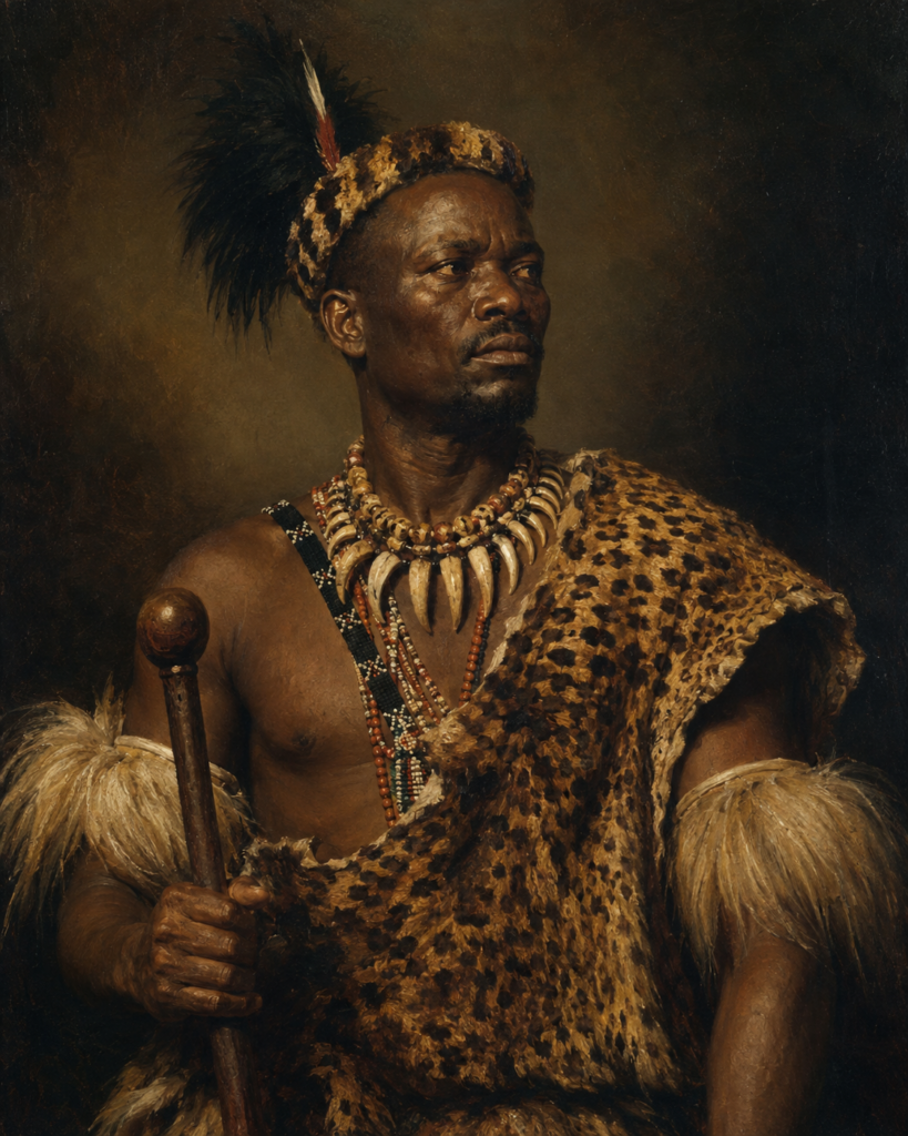 Portrait of Dingane kaSenzangakhona