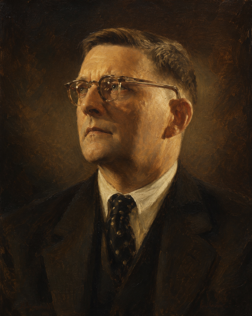 Portrait of Dmitri Shostakovich