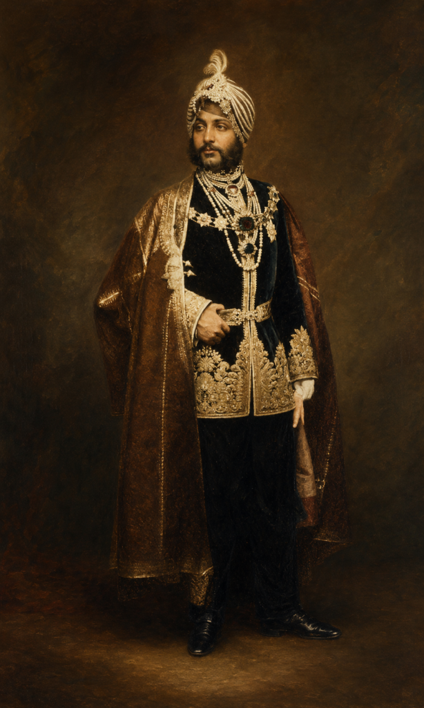 Portrait of Duleep Singh I