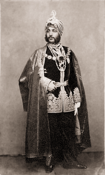 Portrait of Duleep Singh I