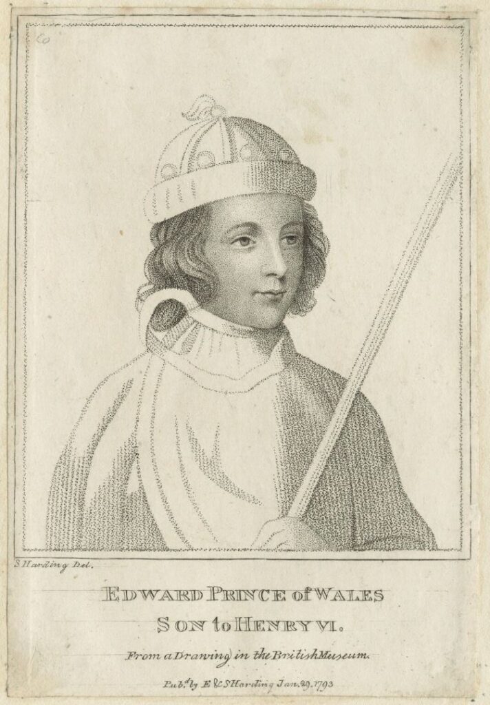 Portrait of Edward of Westminster, Prince of Wales