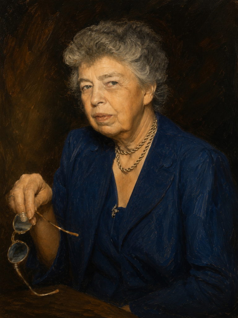 Portrait of Eleanor Roosevelt
