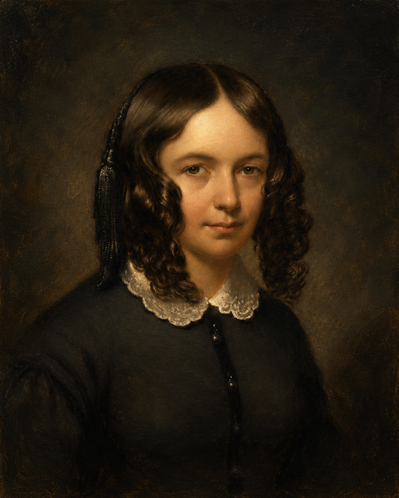 Portrait of Elizabeth Barrett Browning
