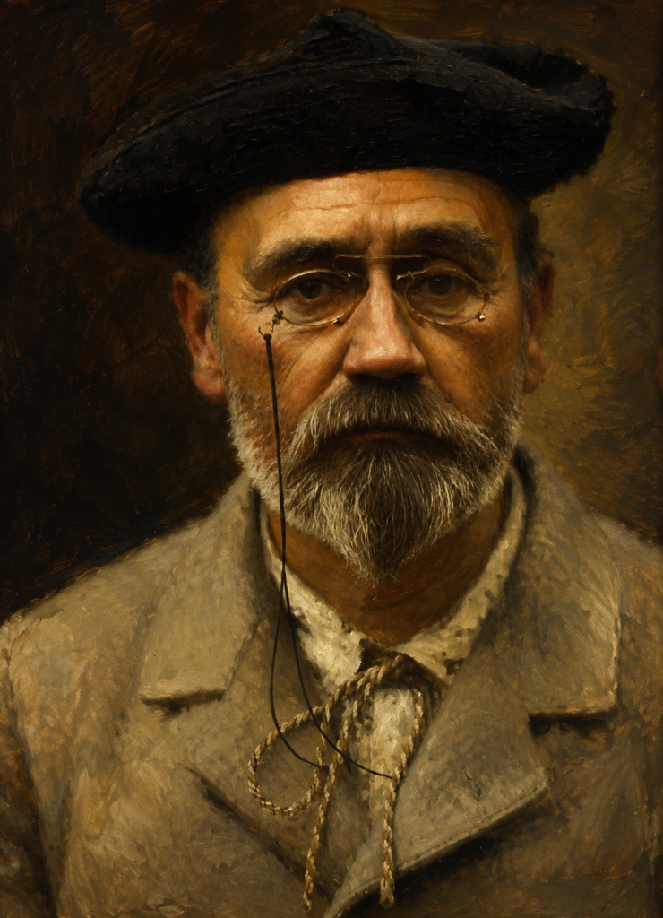 Portrait of Émile Zola