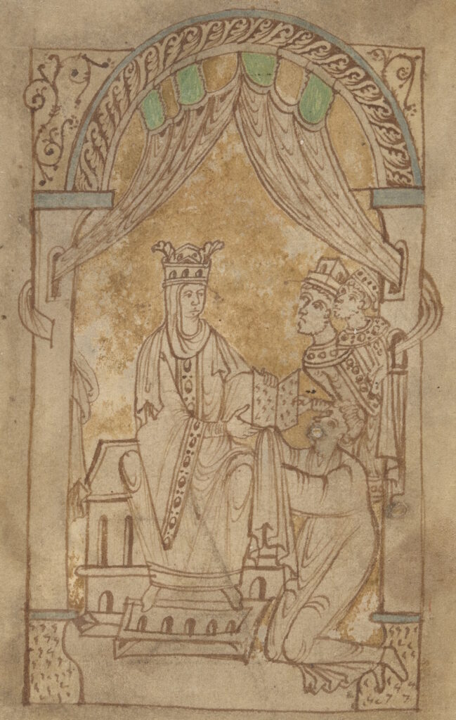 Portrait of Emma of Normandy