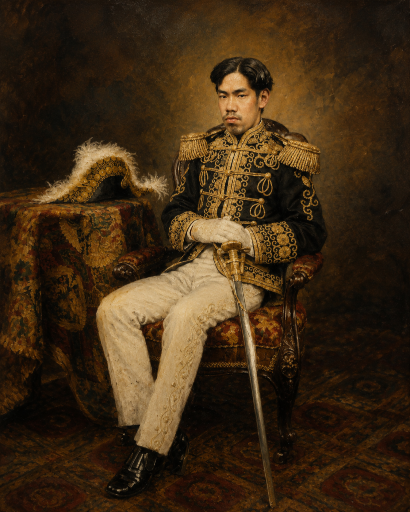 Portrait of Emperor Meiji