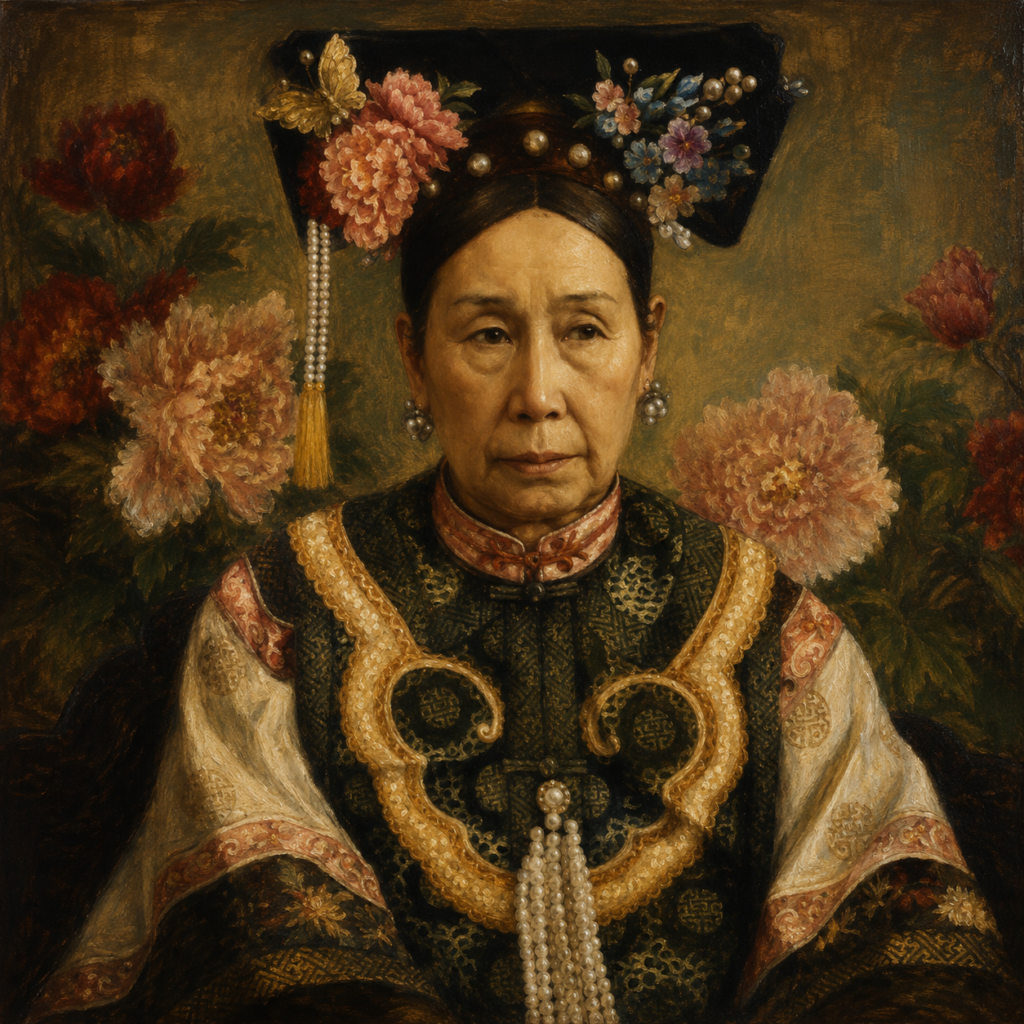Portrait of Empress Dowager Cixi
