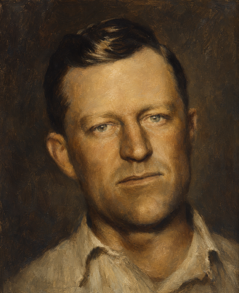 Portrait of Ernest Burkhart