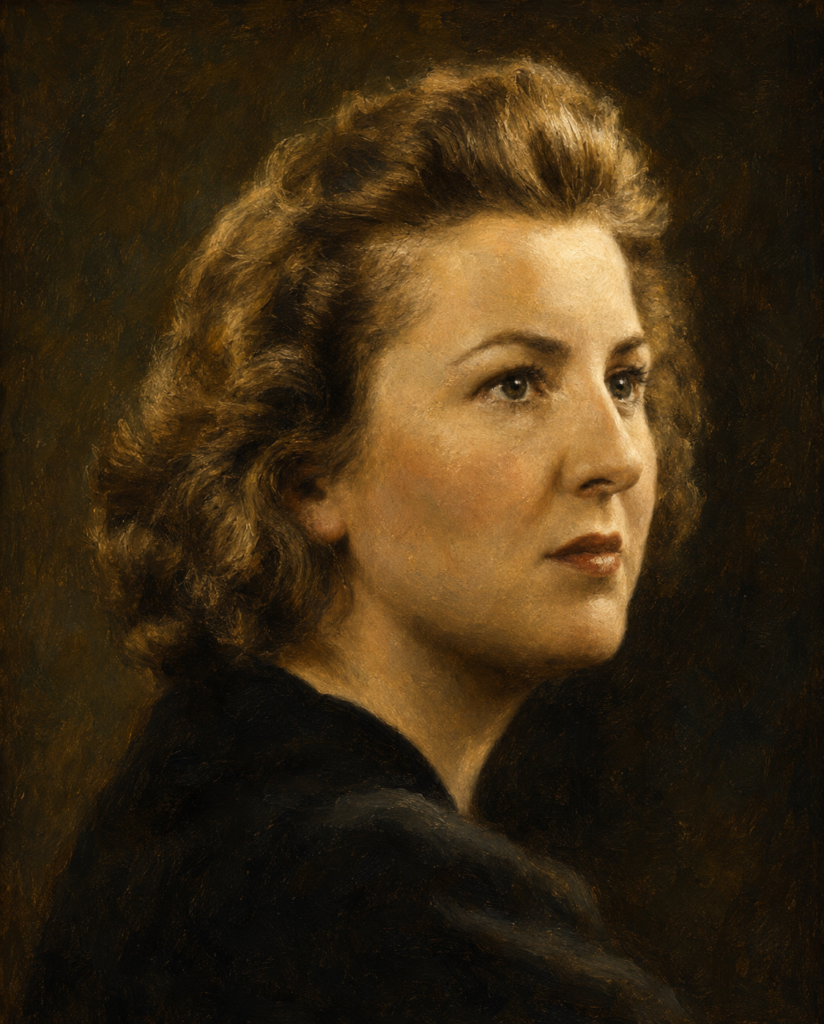 Portrait of Eva Braun