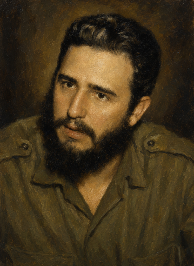 Portrait of Fidel Castro