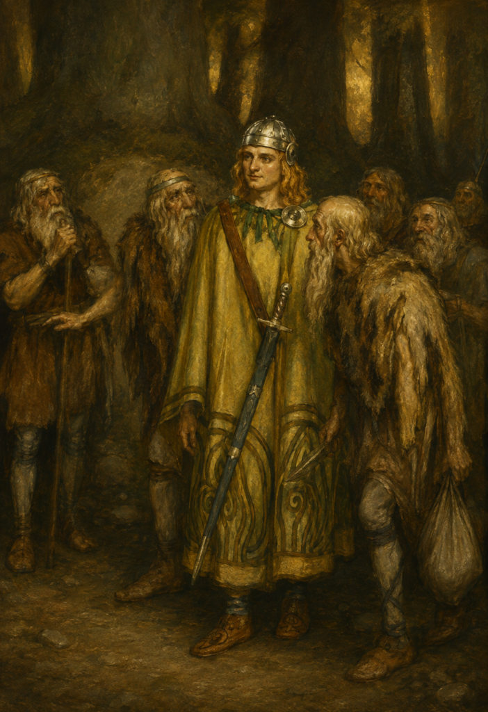 Portrait of Fionn mac Cumhaill