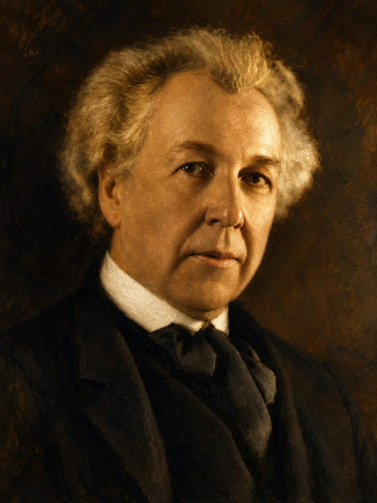 Portrait of Frank Lloyd Wright