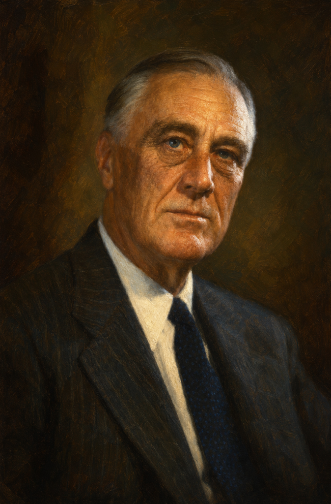Portrait of Franklin D. Roosevelt