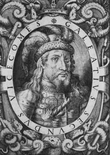 Portrait of Galeazzo II Visconti