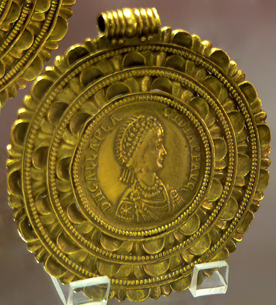 Portrait of Galla Placidia
