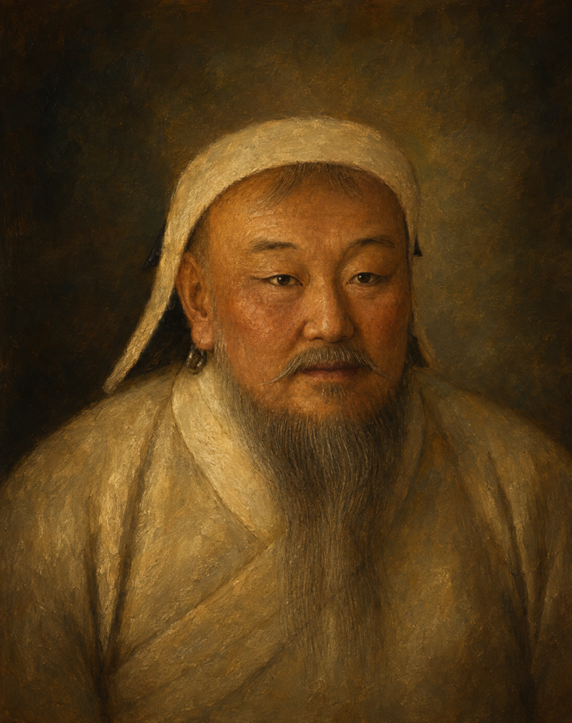 Portrait of Genghis Khan