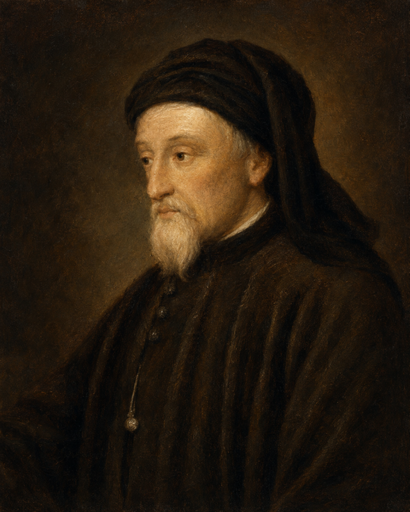 Portrait of Geoffrey Chaucer