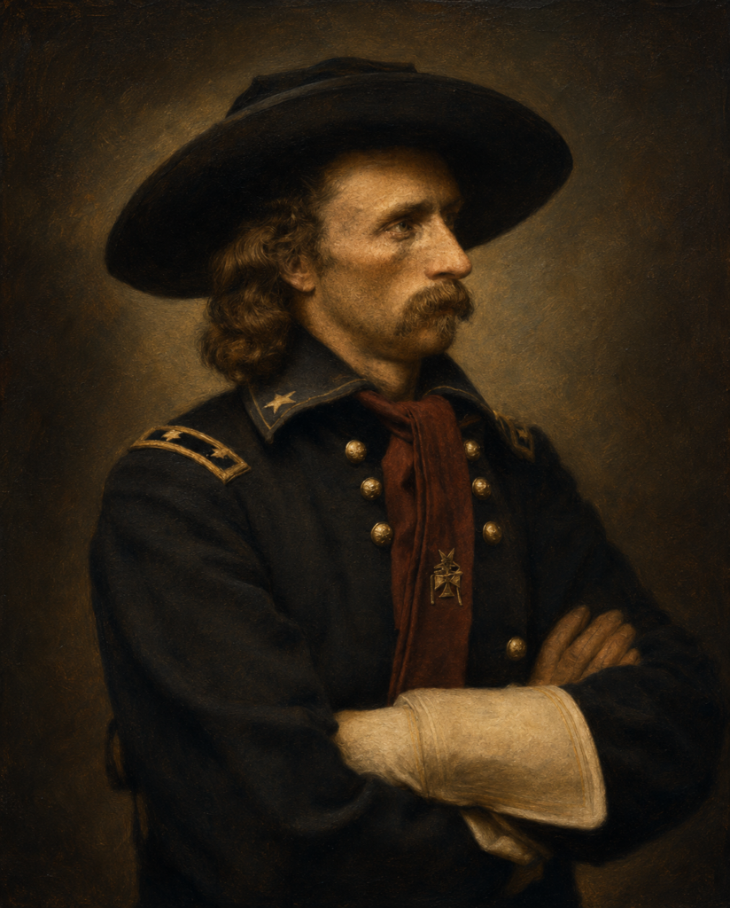 Portrait of George Armstrong Custer